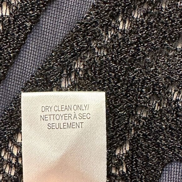 Julia‎ Jordan Sheath Dress Embroidered Fairycore Whimsygoth Sz 14 Black Stretch - Picture 12 of 12